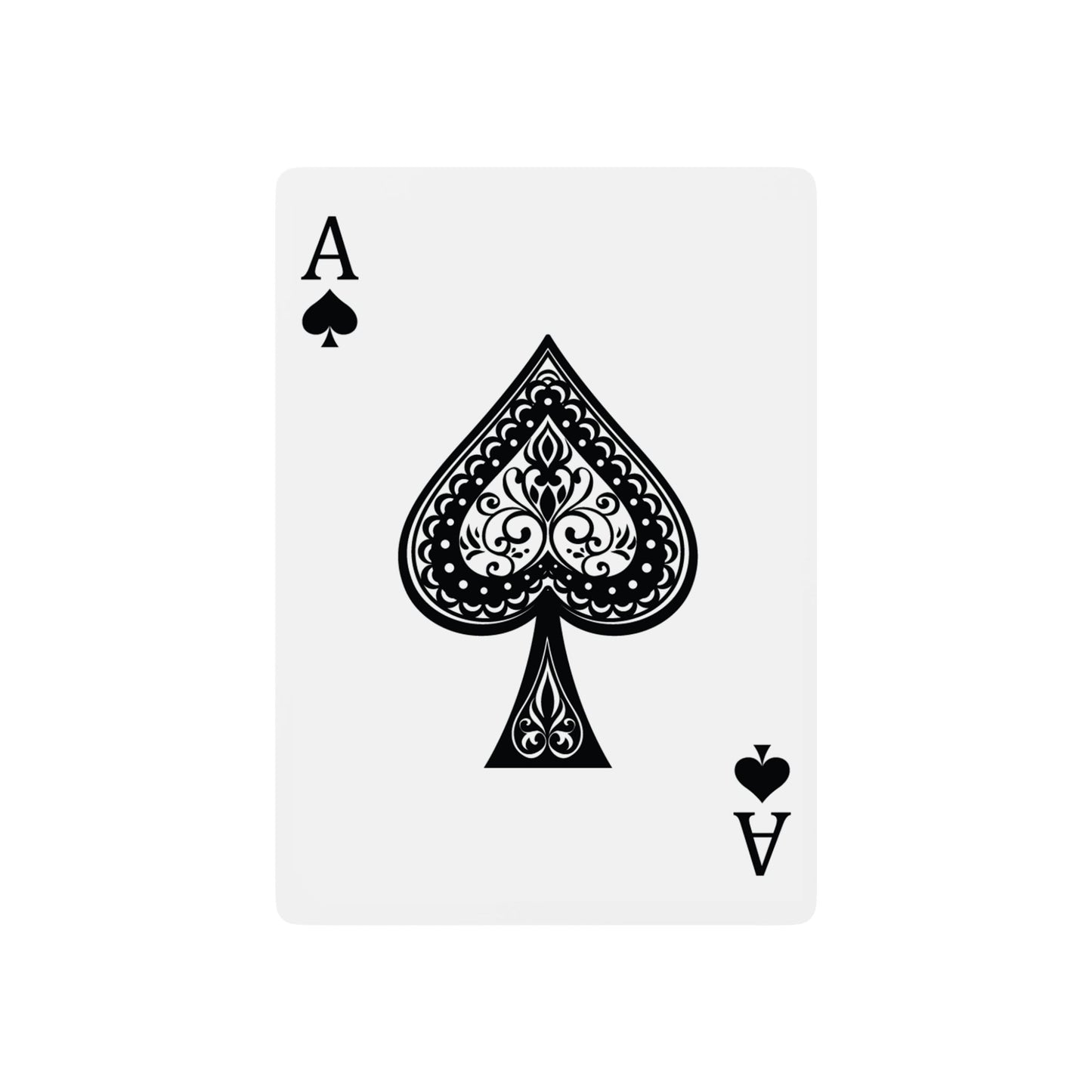 Custom Poker Playing Cards - NB 4Life Design with Ace of Spades