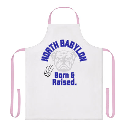 NB "Born & Raised" Chef's Apron – Trim Available in Multiple Colors