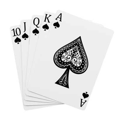 Custom Poker Playing Cards - NB 4Life Design with Ace of Spades