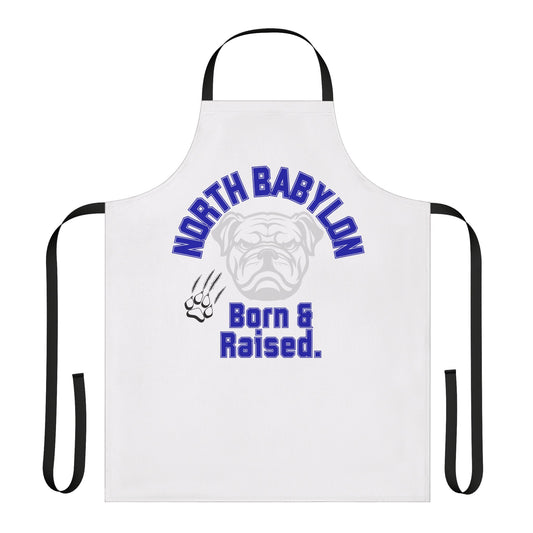 NB "Born & Raised" Chef's Apron – Trim Available in Multiple Colors